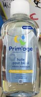 Huile pour bébé idéale massage