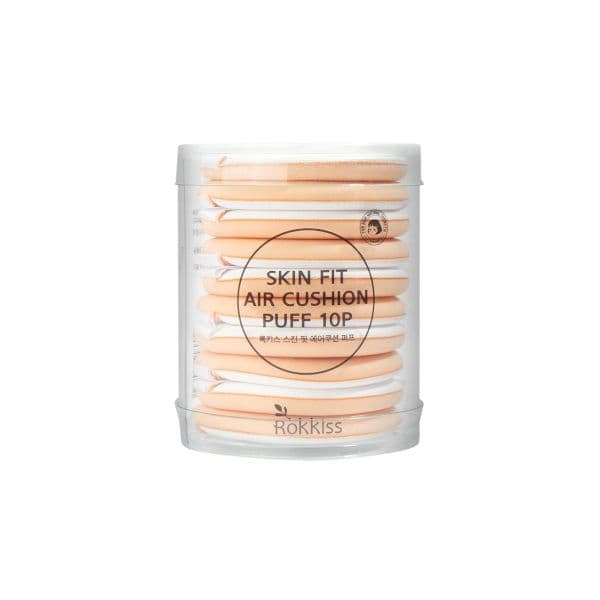 Rokkiss Skin Fit Air Cushion Puff - 10ea