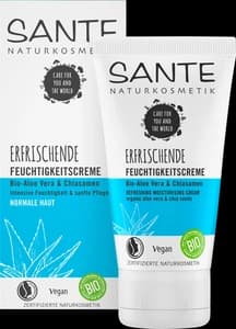 Sante Naturkosmetik Erfrischende Feuchtigkeitscreme Bio-aloe Vera & Chiasamen
