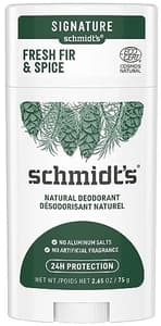 Schmidt's Aluminum Free Natural Deodorant For Women And Men, Fresh Fir & Spice