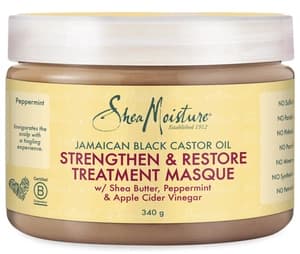 Shea Moisture Jamaican Black Castor Oil Strengthen And Restore Treatment Masque