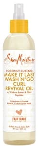 SheaMoisture Coconut Custard Make It Last Wash N' Go Curl Revival Oil