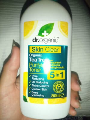 skin clear dr.organic