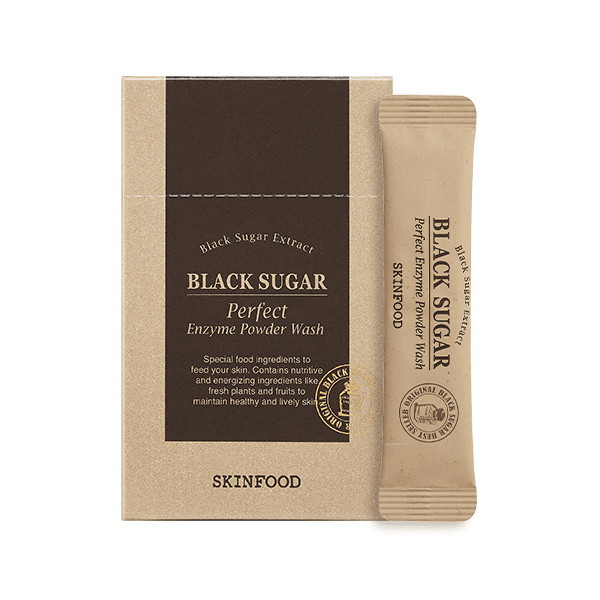 Skinfood Black Sugar Perfect Enzyme Powder Wash - 1.2gX30