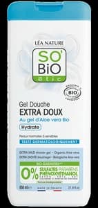 SO’BiO étic Extra Mild Shower Gel - Organic Aloe Vera