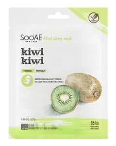 Soo'Ae Food Story Mask - Kiwi Toning Sheet Mask
