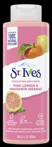 St Ives Exfoliating Body Wash Pink Lemon & Mandarin Orange