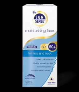 SunSense Moisturising Daily Face Spf 50+ Sunscreen