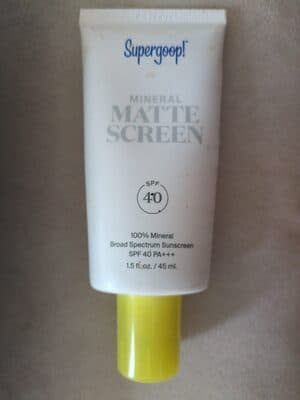 mineral matte screen