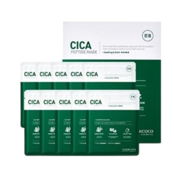SWANICOCO Cica Peptide Mask - 35g*10pcs