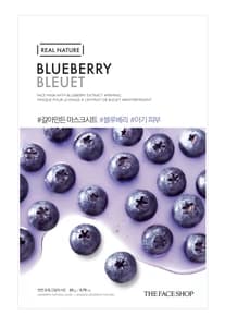 The Face Shop Real Nature Of Blueberries Sheet Mask