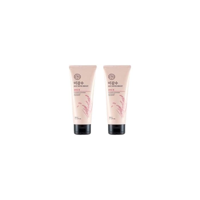THE FACE SHOP Rice Water Bright Foaming Cleanser 300ml (2ea) Set