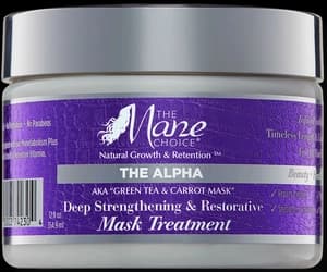 The Mane Choice The Alpha Green Tea & Carrot Deep Strengthening & Restorative Mask Treatment