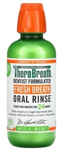 TheraBreath Fresh Breath Oral Rinse Mild Mint