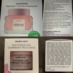 Trader Joe's Watermelon Overnight Face Mask