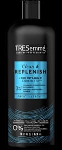 TRESemmé Clean And Replenish + Pro Vitamin C And Green Tea 3 In 1 Cleanse, Condition, Detangle Shampoo