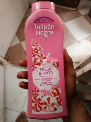 Fresa y nata