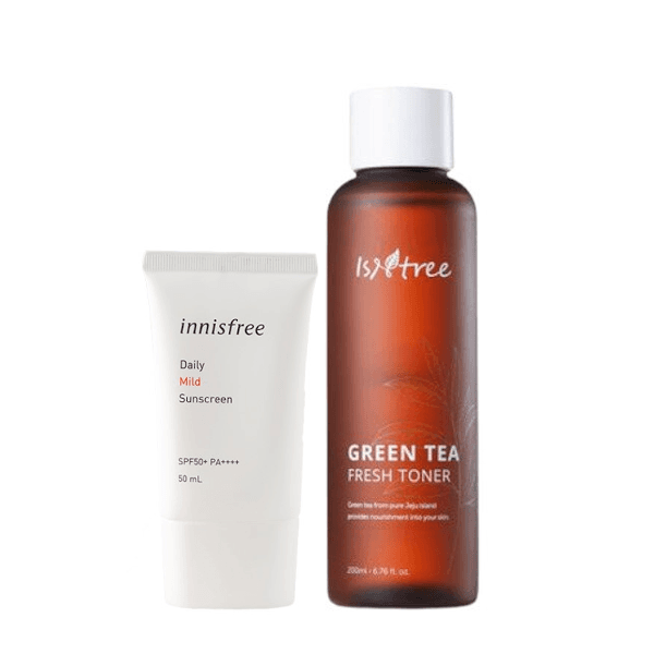Unknown Innnisfree & Isntree Refresh Set