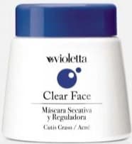 Violetta Clear Face Secative And Regulating Mask