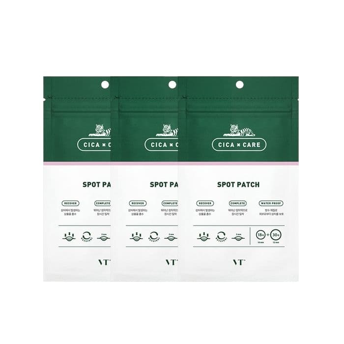 VT Cica Care Spot Patch - 1pack(48patches) (3ea) Set
