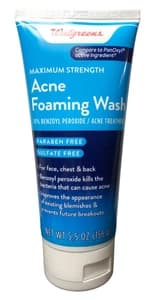 Walgreens Acne Foaming Wash