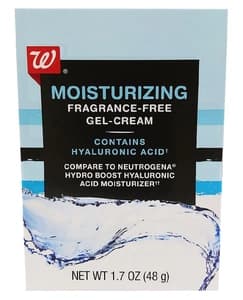 Walgreens Moisturizing Fragrance-free Gel-cream