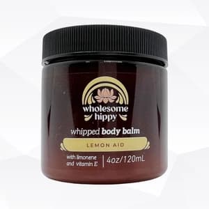 Wholesome Hippie Naturals Lemon-aid Whipped Wonder Balm With Limonene