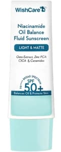 WishCare 5% Niacinamide Oil Balance Fluid Sunscreen | SPF50 Pa++++