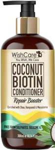 WishCare Coconut Biotin Conditioner - Repair Booster - For All Hair Types
