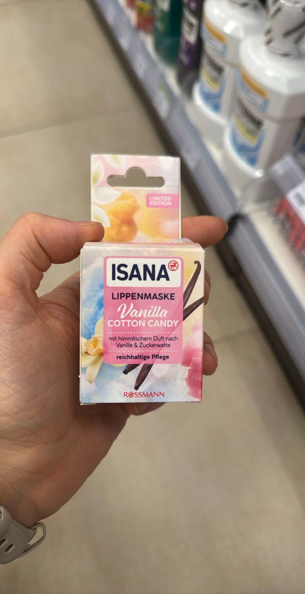ISANA Lippenmaske Vanilla Cotton Candy