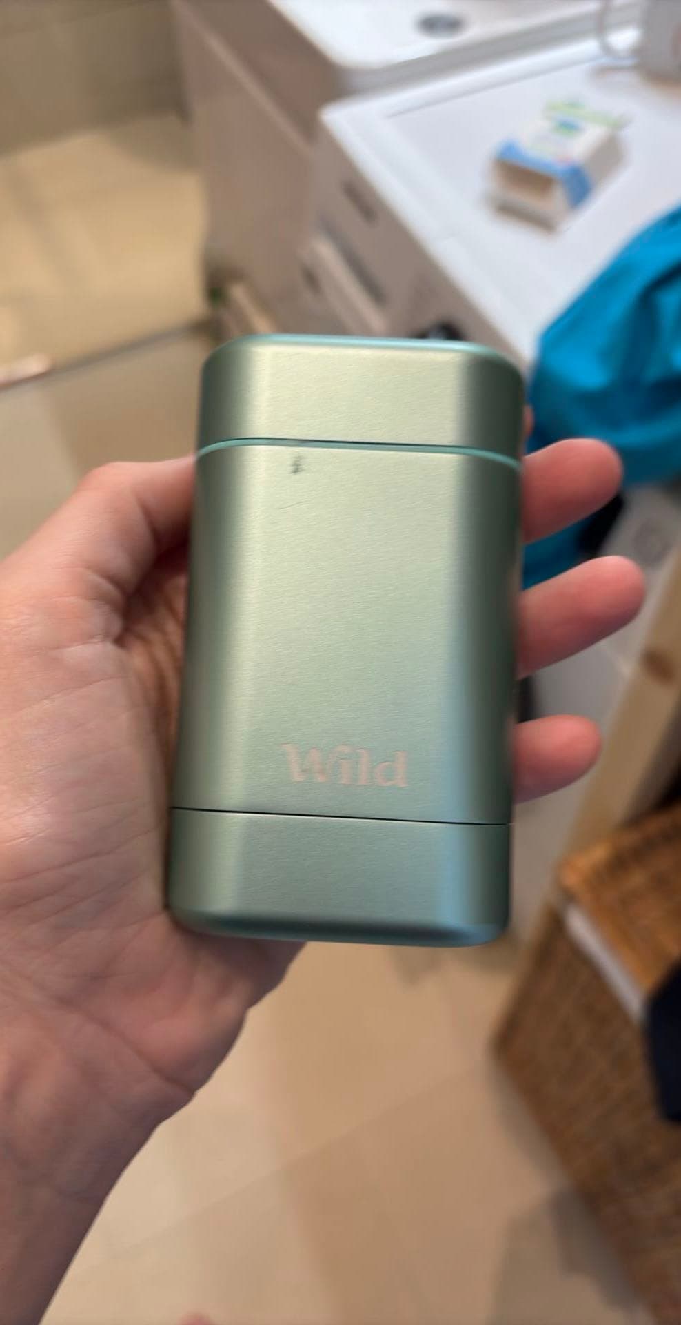 Wild Refillable Deodorant (metal case, refill stick)